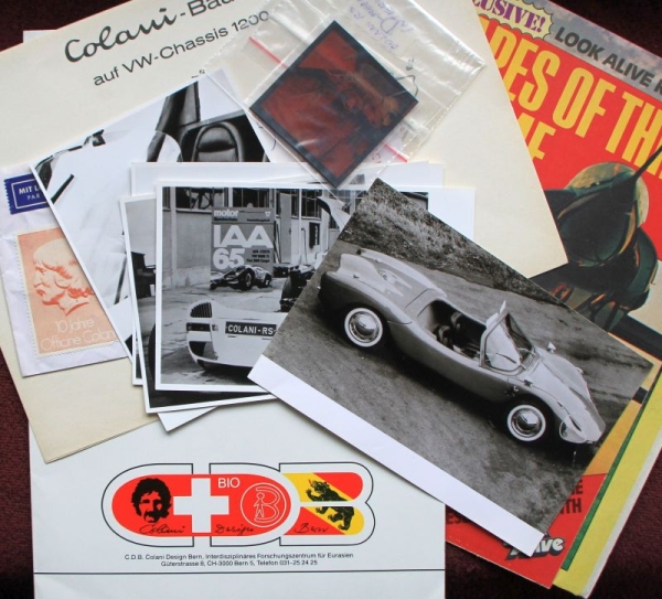 Colani Design Modelprogram 1975 Automobile-Presskit (3938)